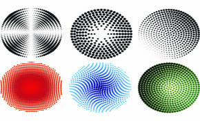Circular Halftone Patterns