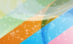 Colored Winter Abstract