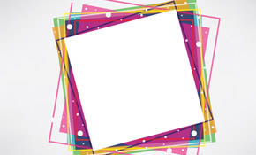 Colorful Cubes Background