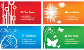 Colorful Business Cards