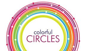 Colorful Circles Vector Vector Grap