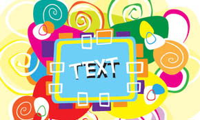 Colorful Frame Vector