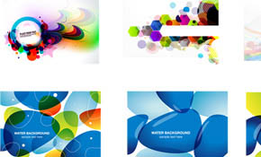 colorful backgrounds in vector