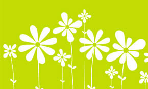 Flower meadow Vector Graphic