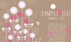 Flowers Card Design