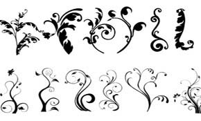 Vector Floral Elements