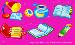 Free Vector Book Icons