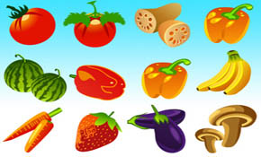 Free Vector Fruits