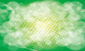 Green Bokeh Abstract Design Vector