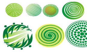 Green Globe Vector