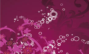 Grape vines vector background