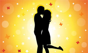 Couple Kissing