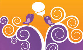 Love Tweet Vector