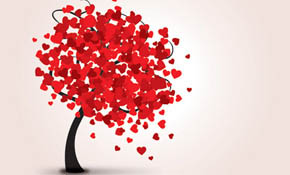 Lovely Tree Vector Graphic