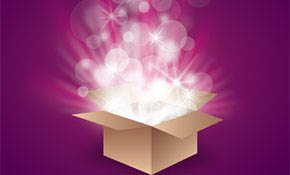Magic Box Vector Graphic
