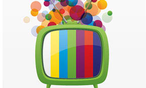 Magical TV Vector Graphic