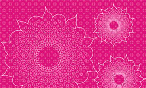 Pattern of flowers Vector