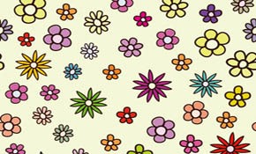 free vector floral pattern