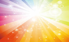 Ranibow Galaxy Free Vector