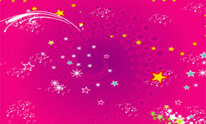 Red stars Background