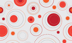 Red Dots Background
