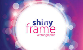 Shiny Frame Vector Graphic