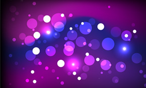 Magic Sparkling Blue Background