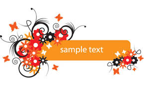Summerish Banner Vector Graphic