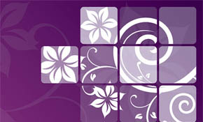 Swirly Flower Design