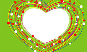 Valentines Day Heart Lines