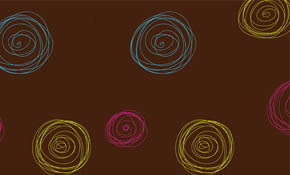 Abstract Curly Background