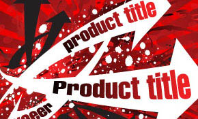 Vector Grunge Title
