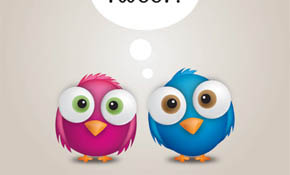 Wanna Tweet Vector Graphic