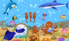 World of Underwater Vectors