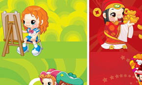 Cartoon Characters Vectors