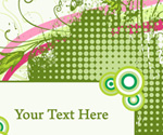 Free Floral Frame Vector