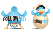 2 Awesome Twitter Icons