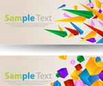 Abstract Colorful Banner