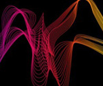 Abstract Colorful Wave Background