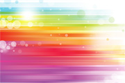 Abstract Colored Rainbow