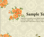 Flower Wedding Invitation Card