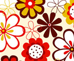 flower vector background