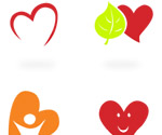 Hearts vector