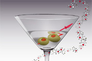 Free Vector Martini Glass