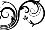 Free Ornate Vector Swirls