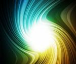 Vector Rainbow Swirl Background