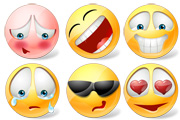 Vector Emoticons Icons
