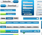 Web Design Elements Vector Set