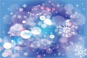 Winter Blue Dark design Vector Back