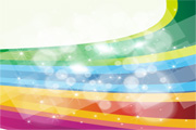 Abstract Colored Line